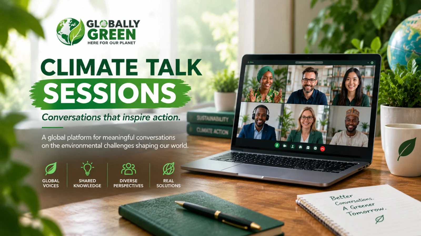 Globally Green Climate Talk session